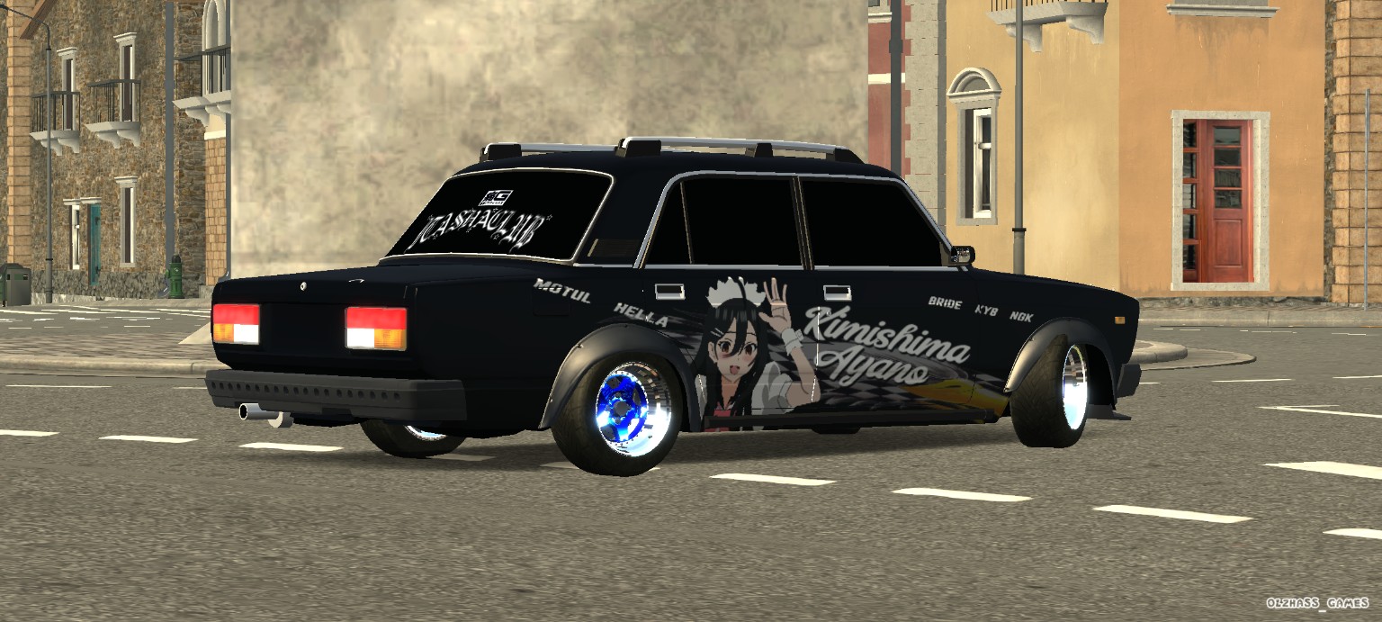 Lada Kimishima Ayano rear side view
