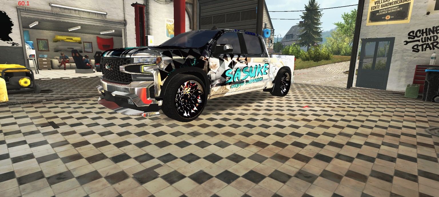 Sasuke Custom Pickup Truck